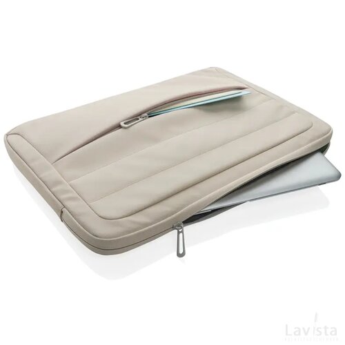 Armond AWARE™ RPET 15.6" laptop sleeve beige