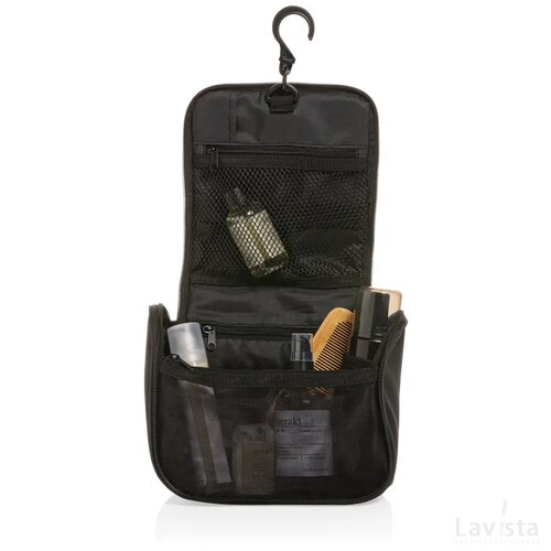 Swiss Peak Lohan AWARE™ Toilettas zwart