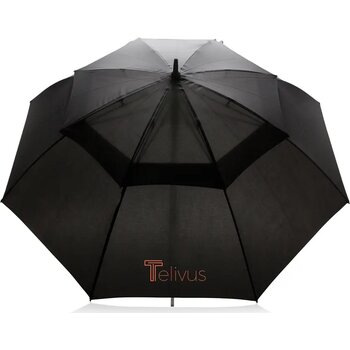 Swiss Peak AWARE™ Tornado 30" stormparaplu zwart