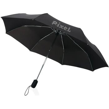 Swiss Peak AWARE™ Traveller 21” automatische paraplu zwart