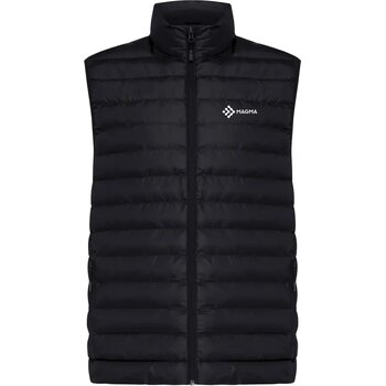 Iqoniq Meru heren gerecycled polyester bodywarmer zwart
