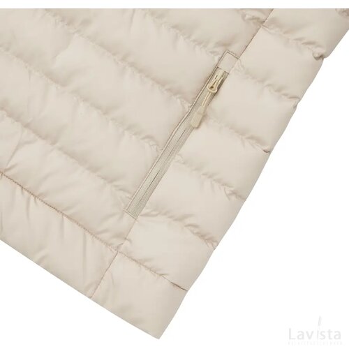 Iqoniq Meru heren gerecycled polyester bodywarmer beige