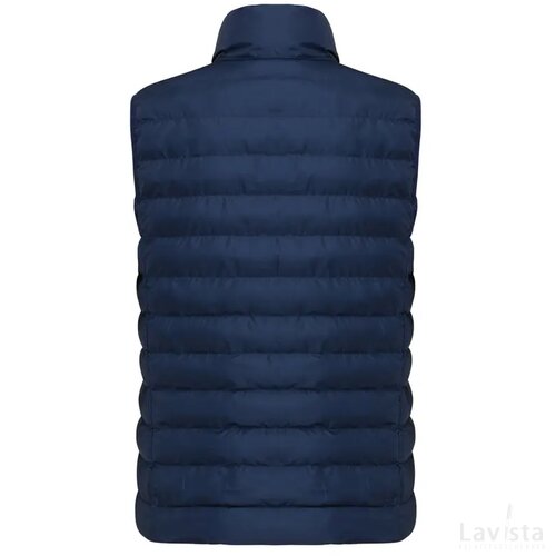 Iqoniq Meru dames gerecycled polyester bodywarmer donkerblauw