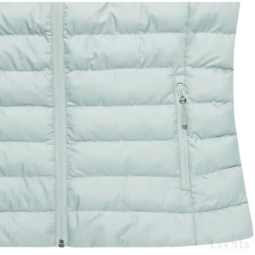 Iqoniq Meru dames gerecycled polyester bodywarmer iceberg green