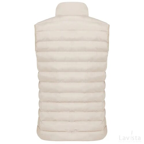 Iqoniq Meru dames gerecycled polyester bodywarmer beige