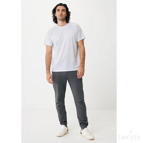 Iqoniq Tikal gerecycled polyester sneldrogend sport t-shirt wit