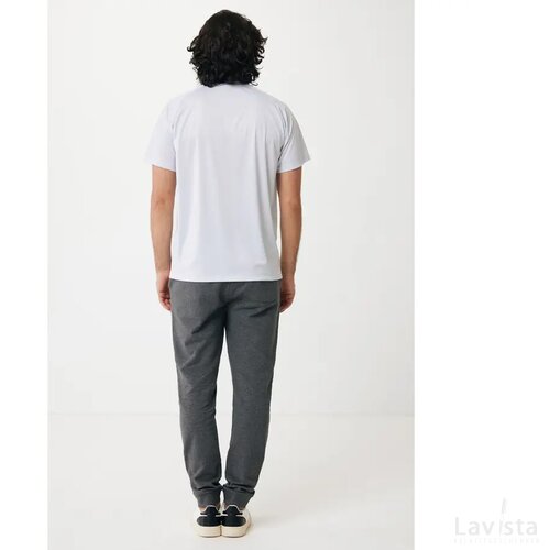 Iqoniq Tikal gerecycled polyester sneldrogend sport t-shirt wit