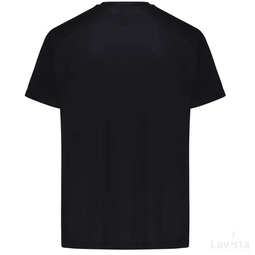 Iqoniq Tikal gerecycled polyester sneldrogend sport t-shirt zwart