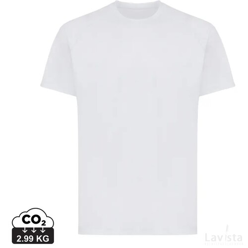 Iqoniq Tikal gerecycled polyester sneldrogend sport t-shirt lichtgrijs
