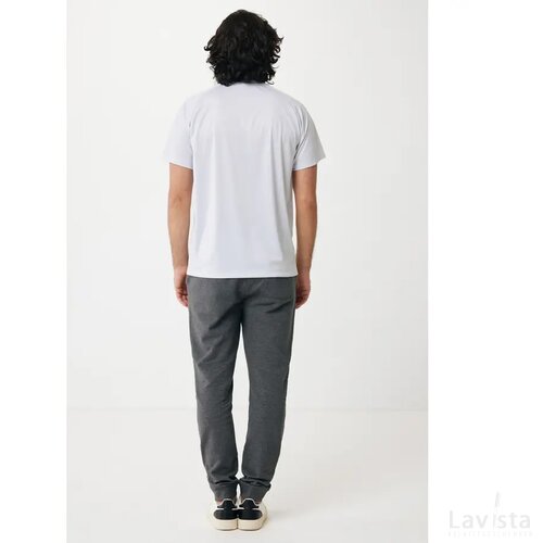 Iqoniq Tikal gerecycled polyester sneldrogend sport t-shirt lichtgrijs