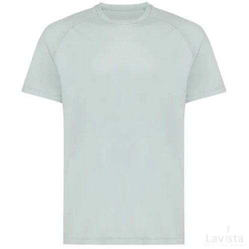 Iqoniq Tikal gerecycled polyester sneldrogend sport t-shirt iceberg green
