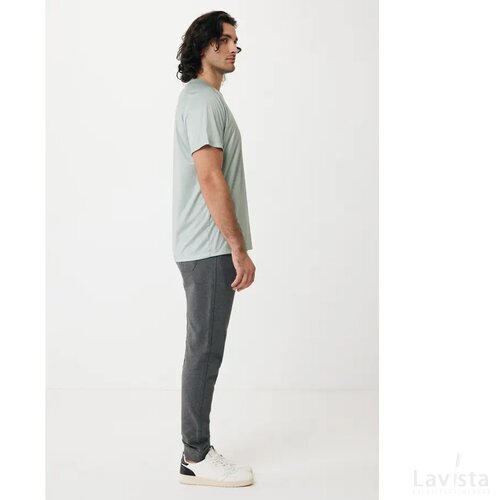 Iqoniq Tikal gerecycled polyester sneldrogend sport t-shirt iceberg green