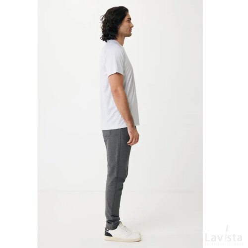 Iqoniq Tikal gerecycled polyester sneldrogend sport t-shirt lichtgrijs