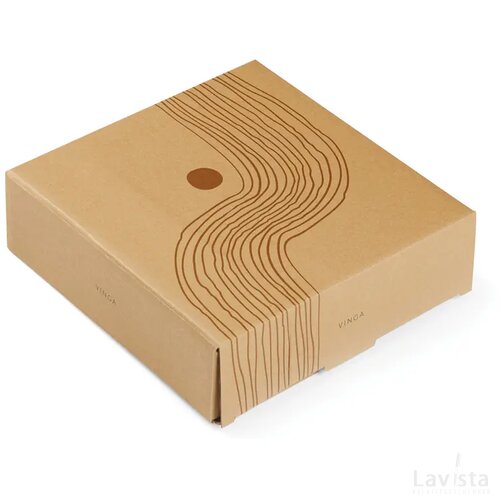 VINGA Nuvem serveerschaal beige