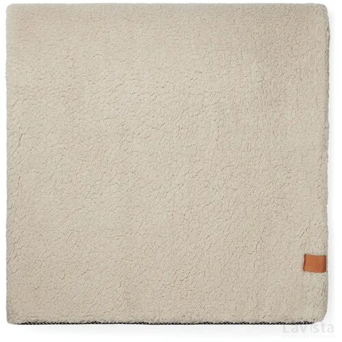 VINGA Maine GRS recycled polyester dubbellaags deken bruin
