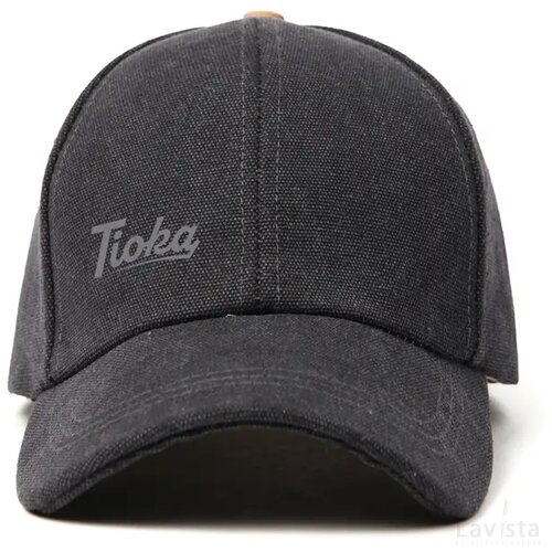 VINGA Bosler AWARE™ recycled canvas cap zwart