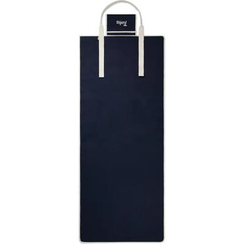 VINGA Volonne AWARE™ recycled canvas strandmat blauw, gebroken wit