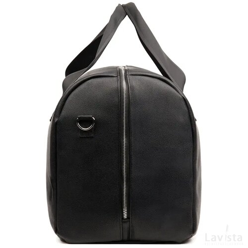 VINGA Bermond RCS gerecycled PU weekendtas zwart