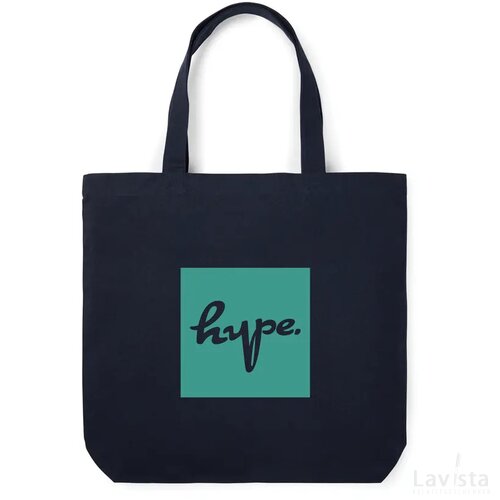 VINGA Hilo AWARE™ recycled canvas draagtas donkerblauw