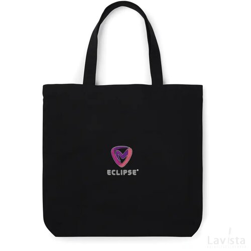 VINGA Hilo AWARE™ recycled canvas draagtas zwart