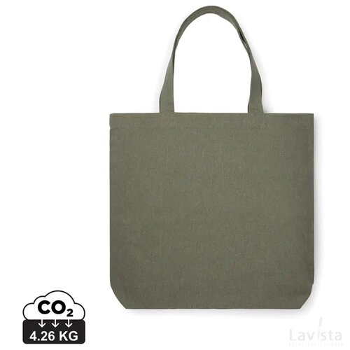 VINGA Hilo AWARE™ recycled canvas draagtas groen