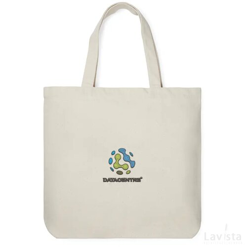 VINGA Hilo AWARE™ recycled canvas draagtas gebroken wit