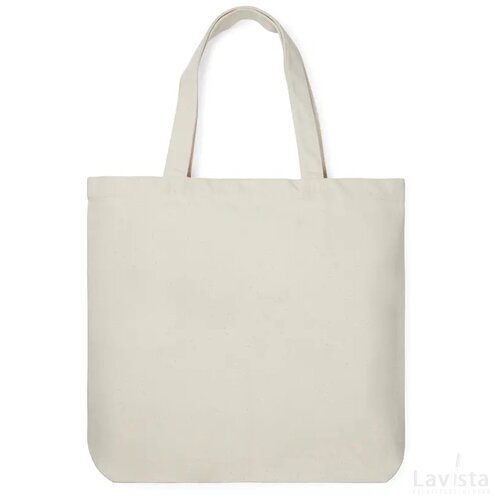 VINGA Hilo AWARE™ recycled canvas draagtas gebroken wit