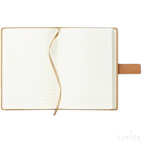 VINGA Bosler RCS recycled papieren notitieboek beige