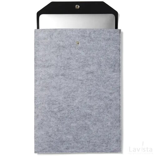 VINGA Albon GRS gerecycled vilt 15" laptophoes grijs