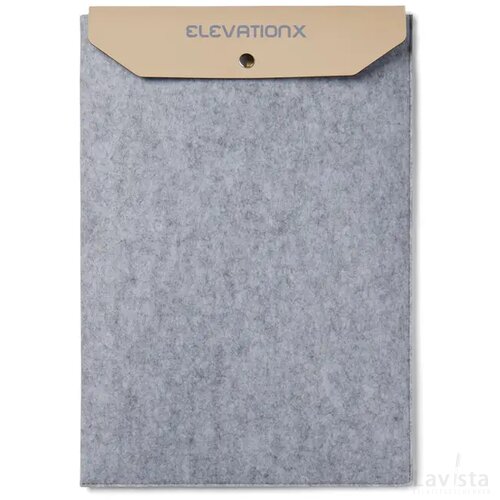 VINGA Albon GRS gerecycled vilt 17" laptophoes grijs