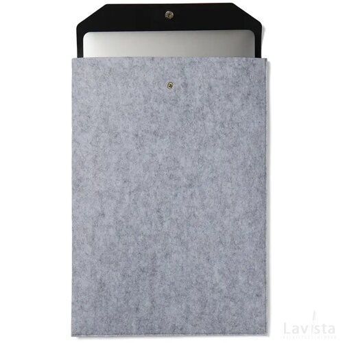 VINGA Albon GRS gerecycled vilt 17" laptophoes grijs