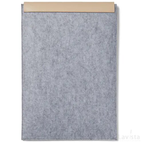 VINGA Albon GRS gerecycled vilt 17" laptophoes grijs