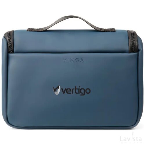 VINGA Baltimore reistoilettas donkerblauw