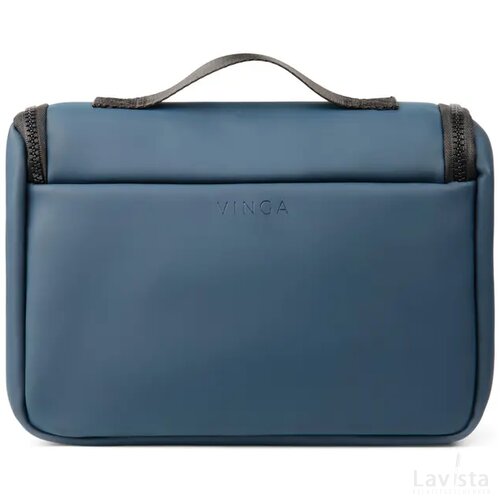 VINGA Baltimore reistoilettas donkerblauw