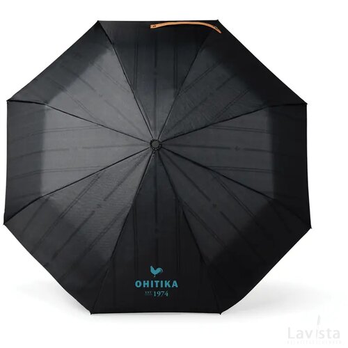 VINGA Bosler AWARE™ RPET 21" opvouwbare paraplu zwart
