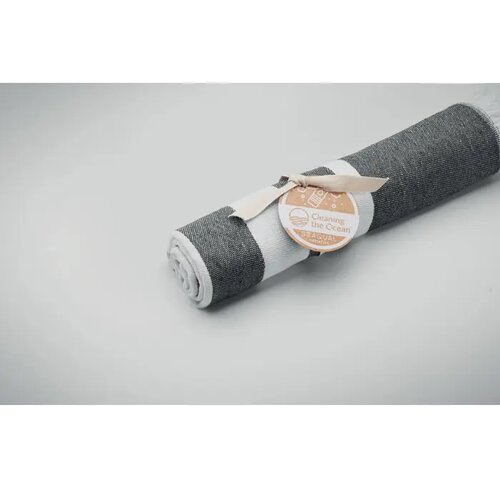 Seaqual® hamamdoek 100x170 Wave Grijs