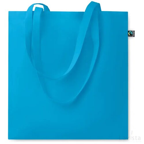 Fairtrade boodschappentas 140gr Osole colour turquoise