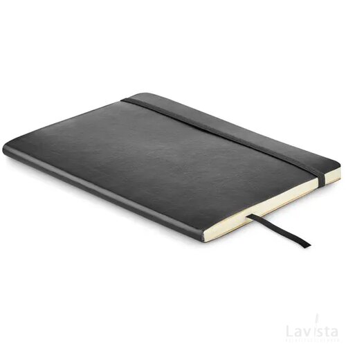 A5 gerecycled notitieboek Breta zwart