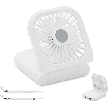 Ventilator voor onderweg of bur Standfan wit