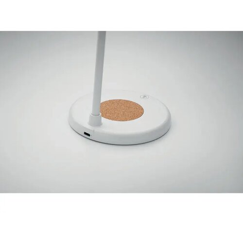 Lamp met oplader en speaker Wit