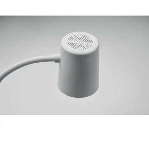 Lamp met oplader en speaker Wit