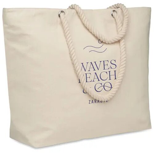 Strandkoeltas van katoen Heaven beige