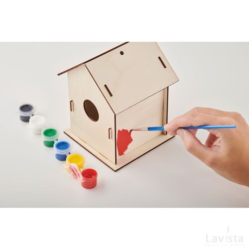 Diy houten vogelhuisje Painthouse hout