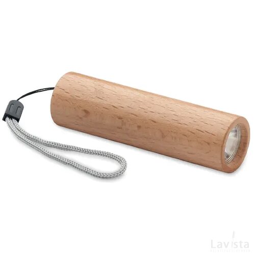 Oplaadbare zaklamp beukenhout Lite hout