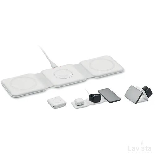 Opvouwbaar oplaadstation Orio wit
