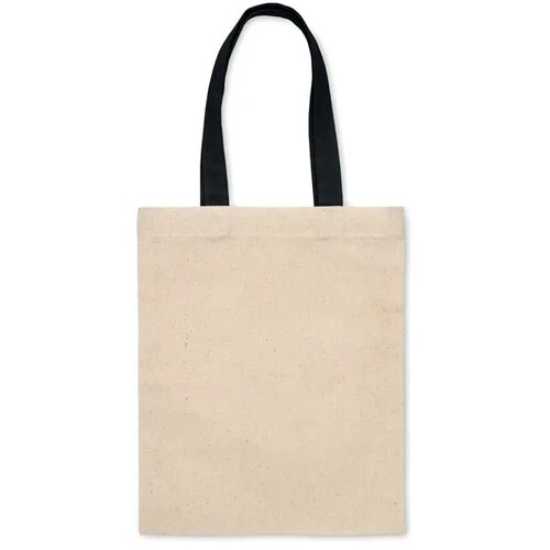 Kleine katoenen tas 140 gr/m² Chisai zwart