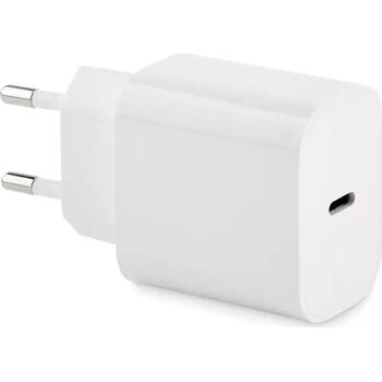 2-poorts eu usb-oplader 20w Plugme wit