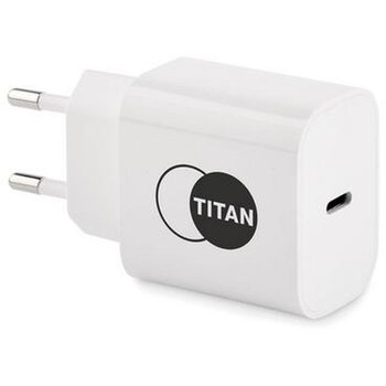 2-poorts eu usb-oplader 20w Plugme wit