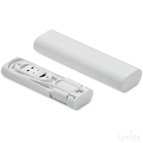 9 in 1 kabel-/connectorset Supable wit