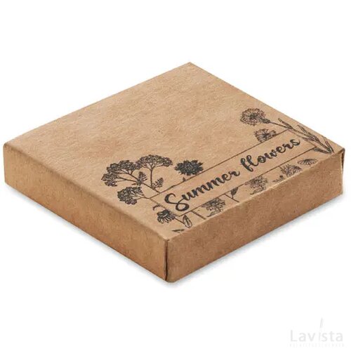 Mix bloemzaden schijf Flomix beige